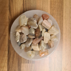 Moon Stone Tumbled Stones