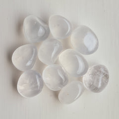 Clear Quartz Tumbled Stones