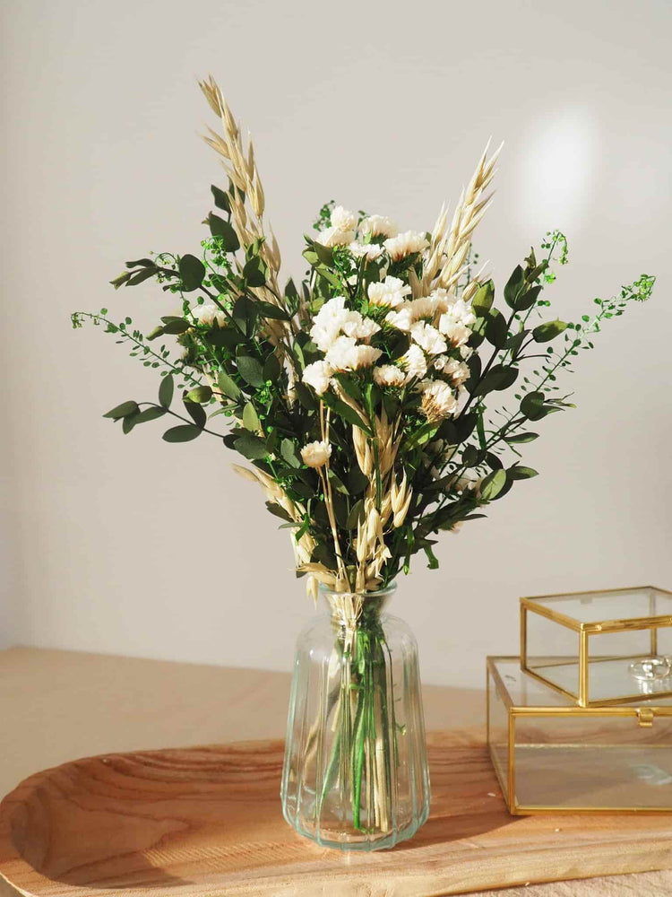 Jarrón con flores preservadas Estándar - Camomile Bouquet