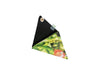 triangle purse publicity banner leaves pattern
