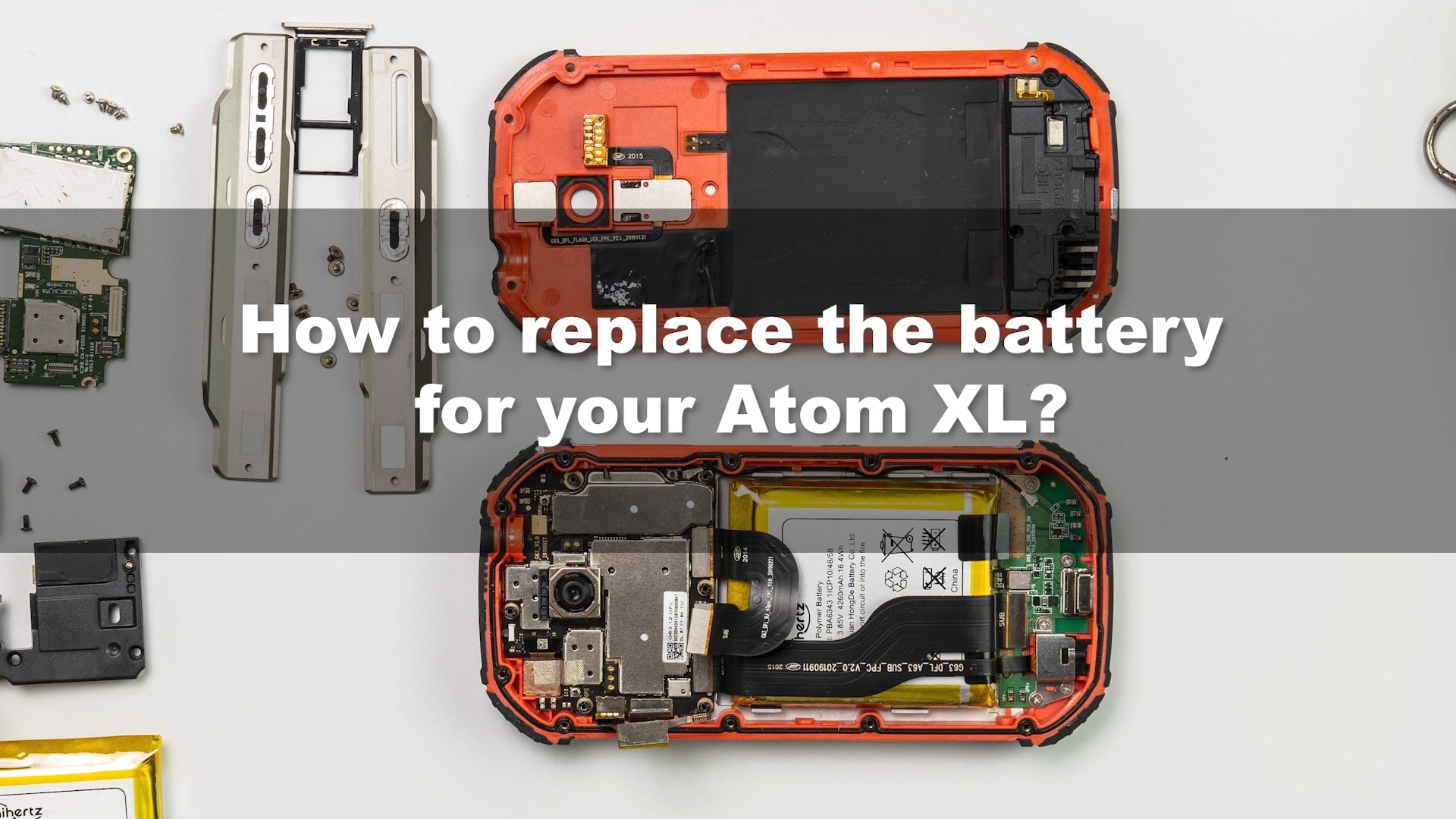 Unihertz Atom XL Battery Replacement Tutorial - Unihertz