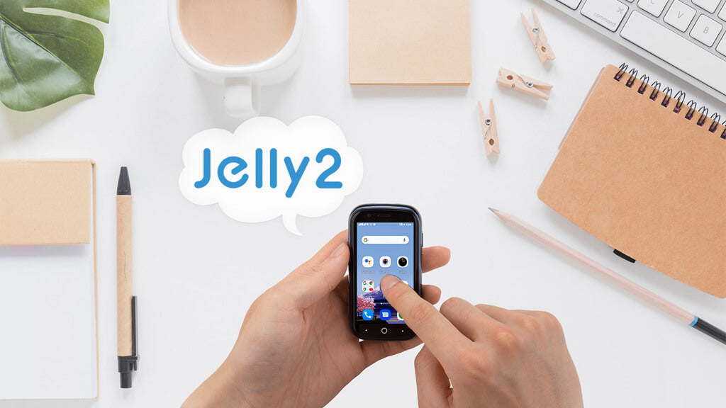 Unihertz Jelly 2, a mini phone for a minimalist lifestyle.