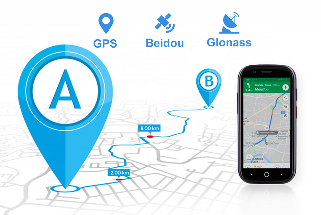 Jelly 2 has good GPS coverage for precise and stable navigation, especially for outdoor adventures and journeys.