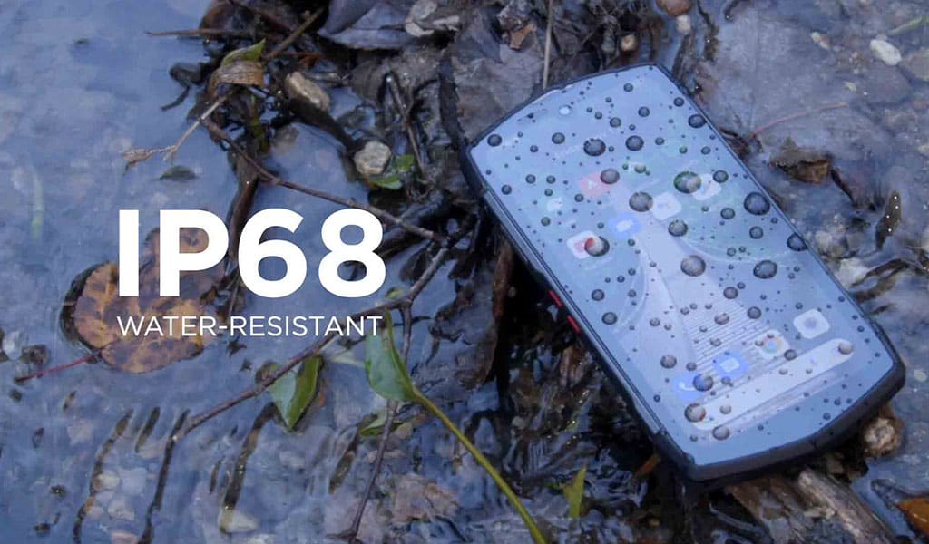 Unihertz TickTock is a rugged smartphone with IP68 water-resistance.