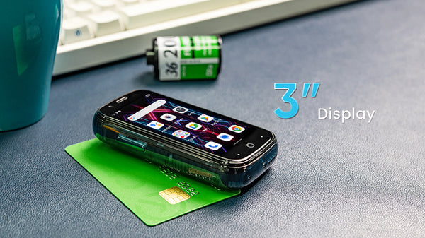 Jelly Star — самый маленький в мире смартфон на базе Android 13 — 3-дюймовый дисплей