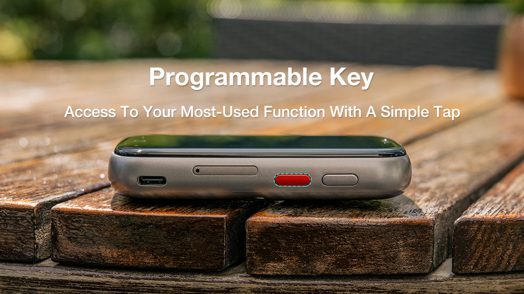 Unihertz Jelly 2E - Customize Physical Shortcuts with the Unihertz Classic Programmable Red Key