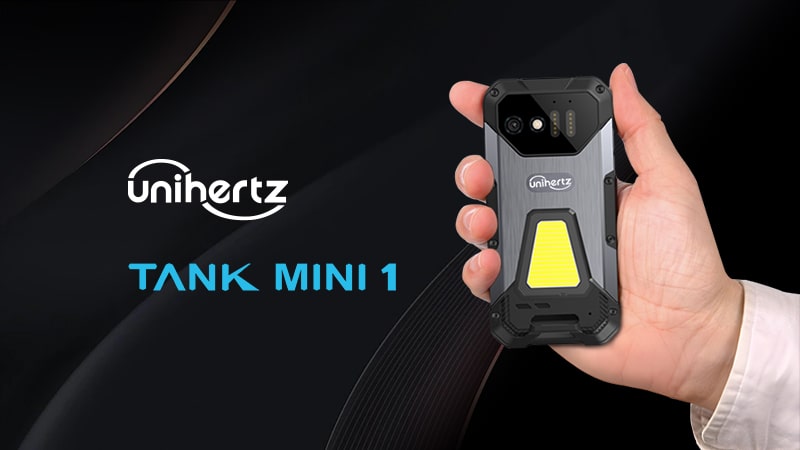 Unihertz Tank Mini, 4.3-inch high performance rugged smartphone