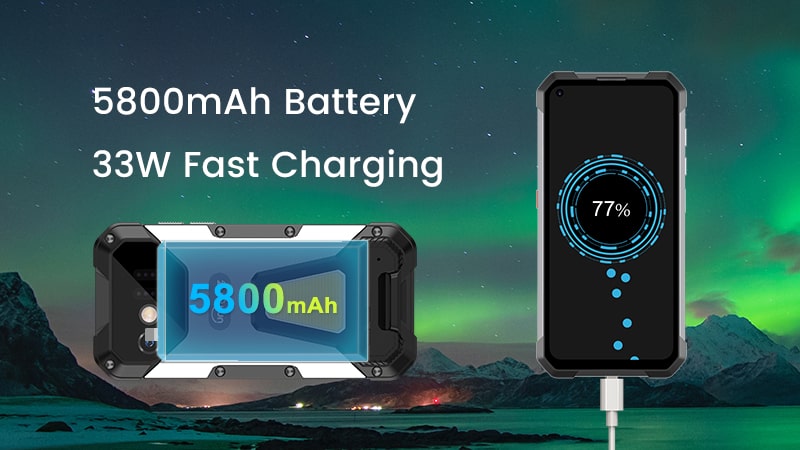 Powerful 5800mAh Fast Charging Battery