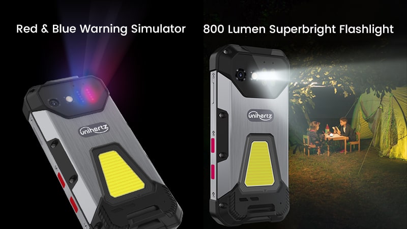 Camping Light &amp; Warning Simulator on the Back