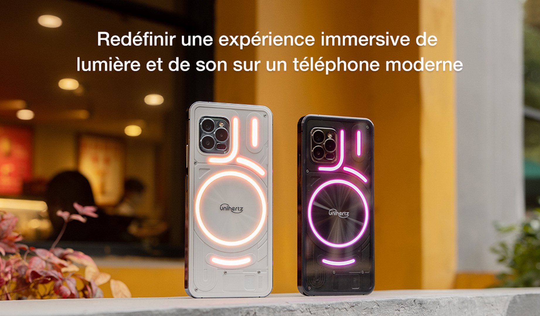 Unihertz Luna - La redéfinition d'une expérience immersive de la lumière et du son sur un téléphone moderne