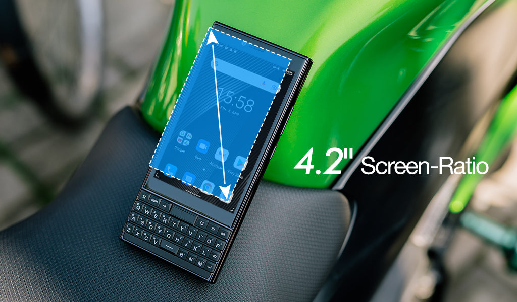 Titan Slim - The new sleek QWERTY smartphone with physical keyboard for better typing experience