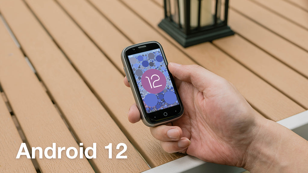 Jelly 2E - New Choice for a Mini Phone (Android 12)
