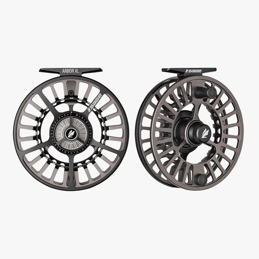 Sage Click Series Fly Fishing Reel, Freshwater Large Arbor Fly Reel,  Adjustable Click and Pawl Drag Design