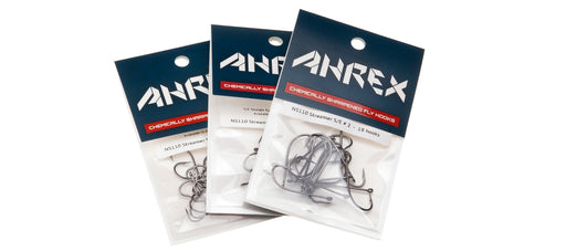 Ahrex Tp650 26 Degree Bent Streamer #1/0 Trout Fly Tying Hooks