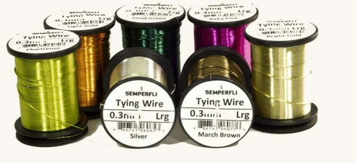 Semperfli Stainless Steel Fly & Brush Wire 0.2mm