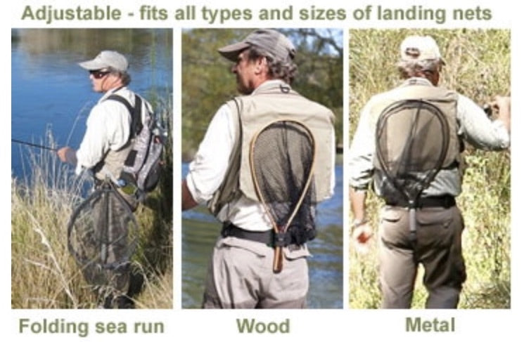 How to Carry a Landing Net - RiverKeeper Flies