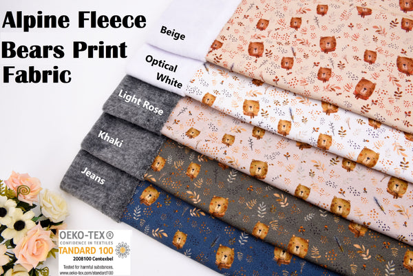 Cotton Spandex French Terry + Matching Rib Fabric