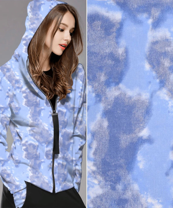 100% Cotton Denim Tie Dye with Sequin Fabrics – G.k Fashion Fabrics