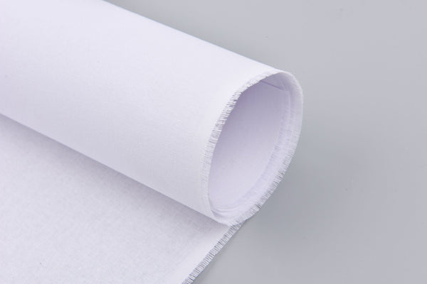 90cm width white cotton lawn fusible interfacing , Medium ,Sew on and Iron  On Interfacing Fabric - AliExpress