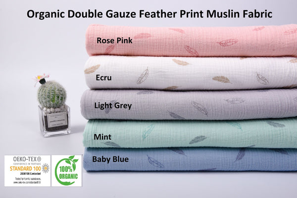 RTC Fabrics 52 100% Cotton Solid Print Natural Double Gauze Muslin Sewing  & Crafting Fabrics, By the Yard, Off-White