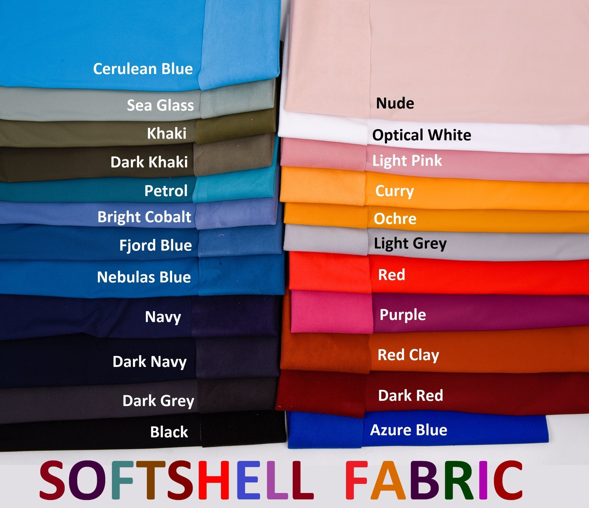 Soft shell / Softshell Plain Fabric Waterproof / Windproof – G.k ...