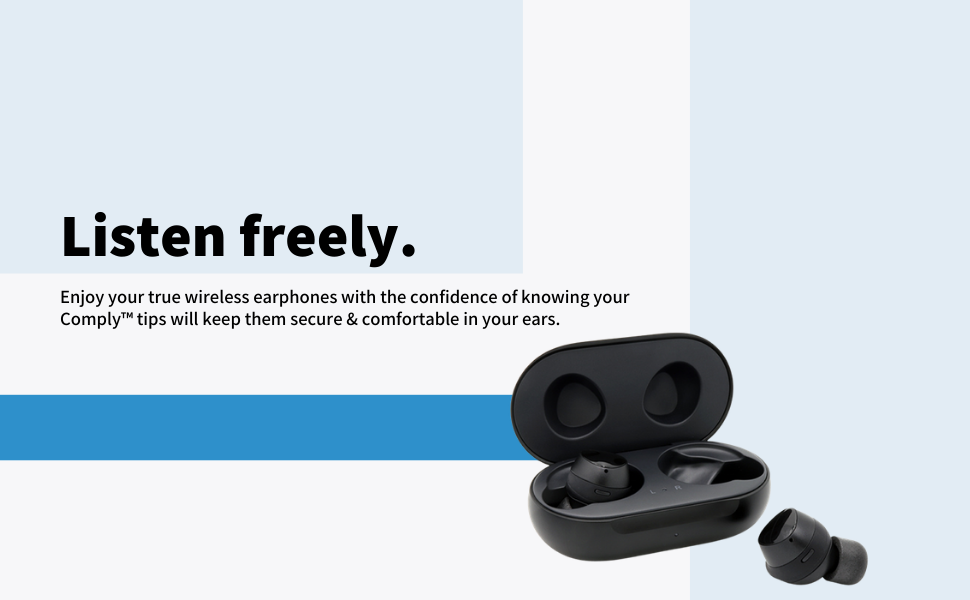 TrueGrip™ Pro TW-170-A Memory Foam Earbud Tips