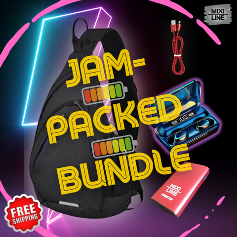 Perfect Sling Backpack & Accessories Bundle