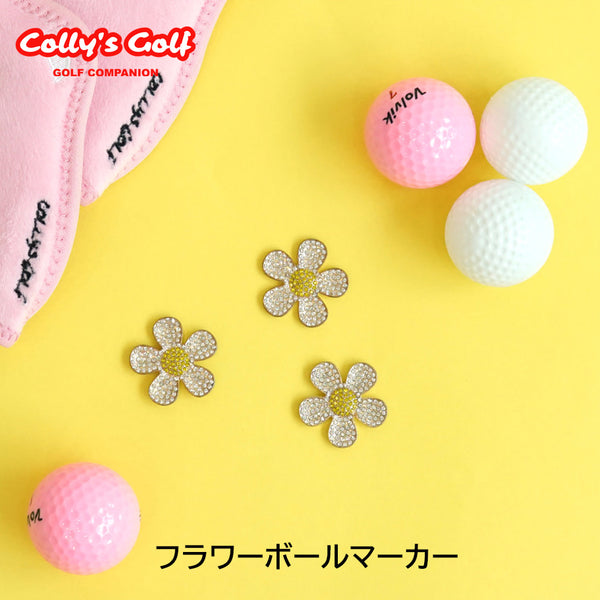 Colly's Golf ゴルフ フラワー ボールマーカー – SW GOLF