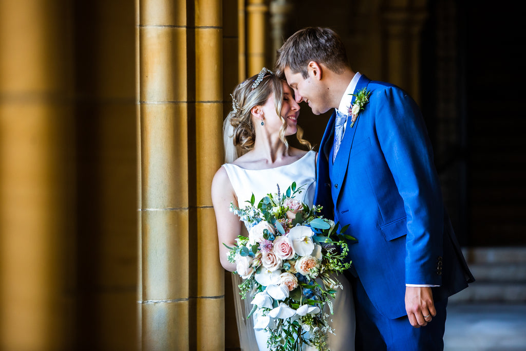 Real bride Tarabella wore Maiden Tiara