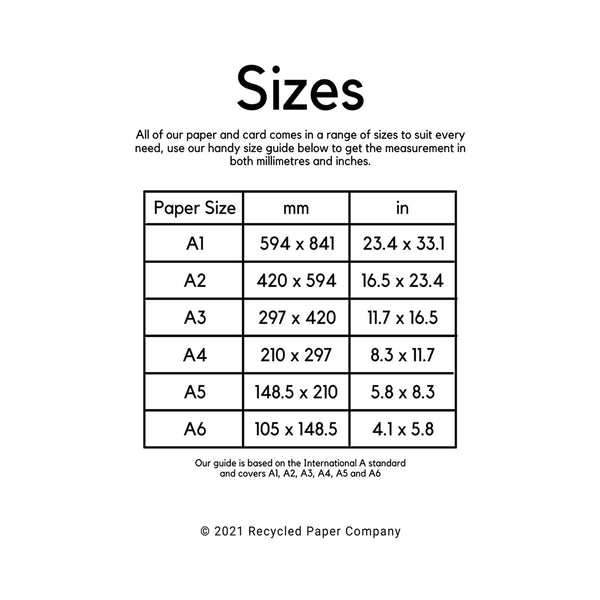 UK Paper Size Guide, A2, A3, A4 Paper Size