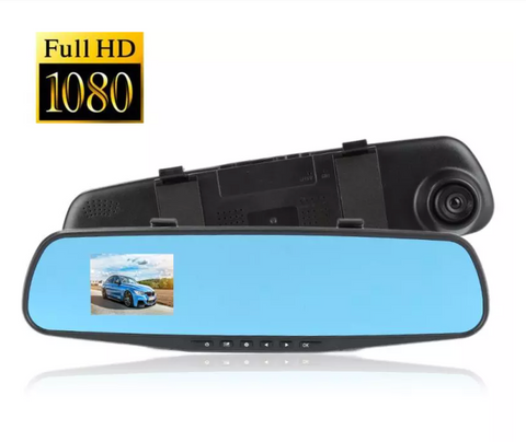 Retrovisor con Camara Frontal & Reserva DVR – Encantos RD