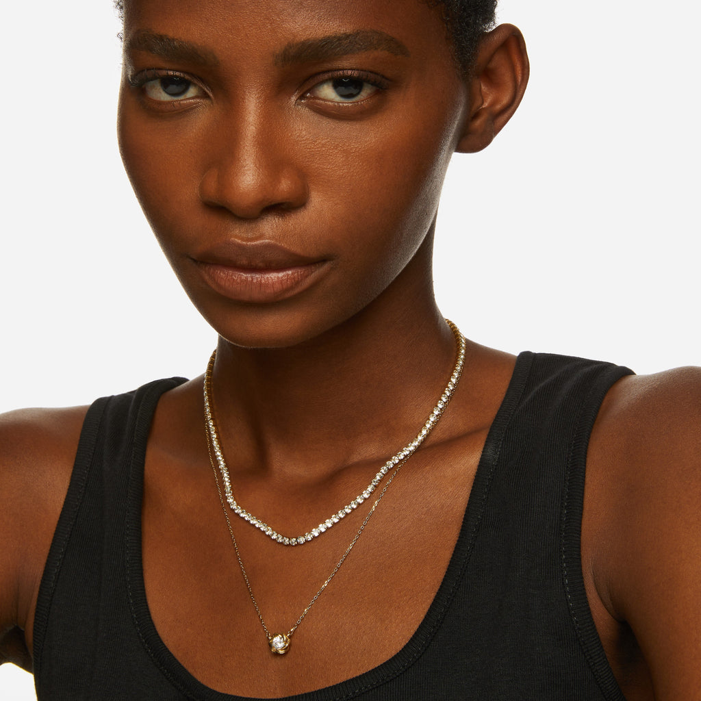 Aurea Tennis Necklace (7972307599628) (8086714941708)