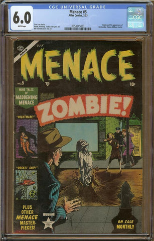 Menace #5 CGC 6.0