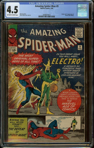 Amazing Spider-Man #09 CGC 4.5