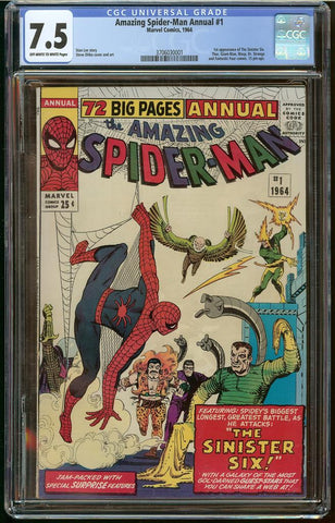 Amazing Spider-Man Annual #1 CGC 7.5