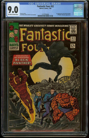 Fantastic Four #52 CGC 9.0