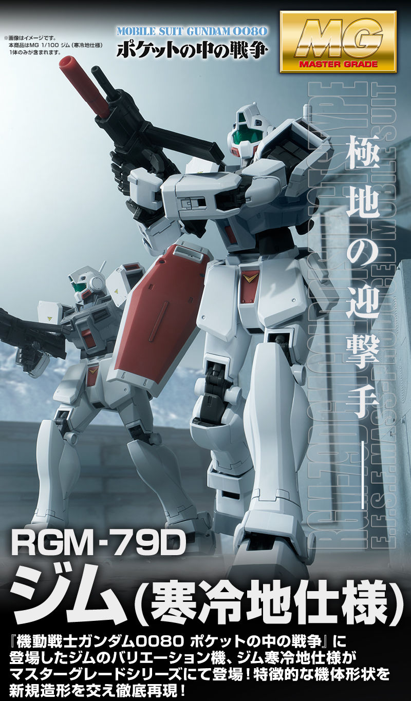Bandai MG RGM-79D GM Cold Districts Type