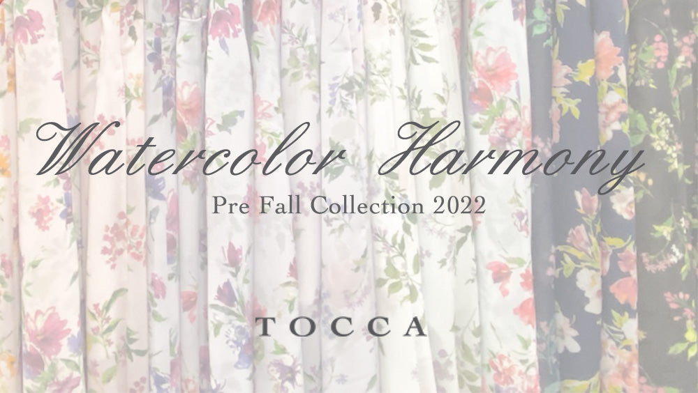 WATER COLOR HARMONY】各店舗限定カラードレス – TOCCA OFFICIAL SITE