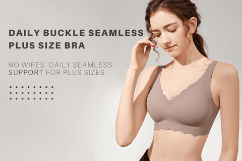 Daily Buckle Seamless Plus Size Bra – Hermonisse Malaysia