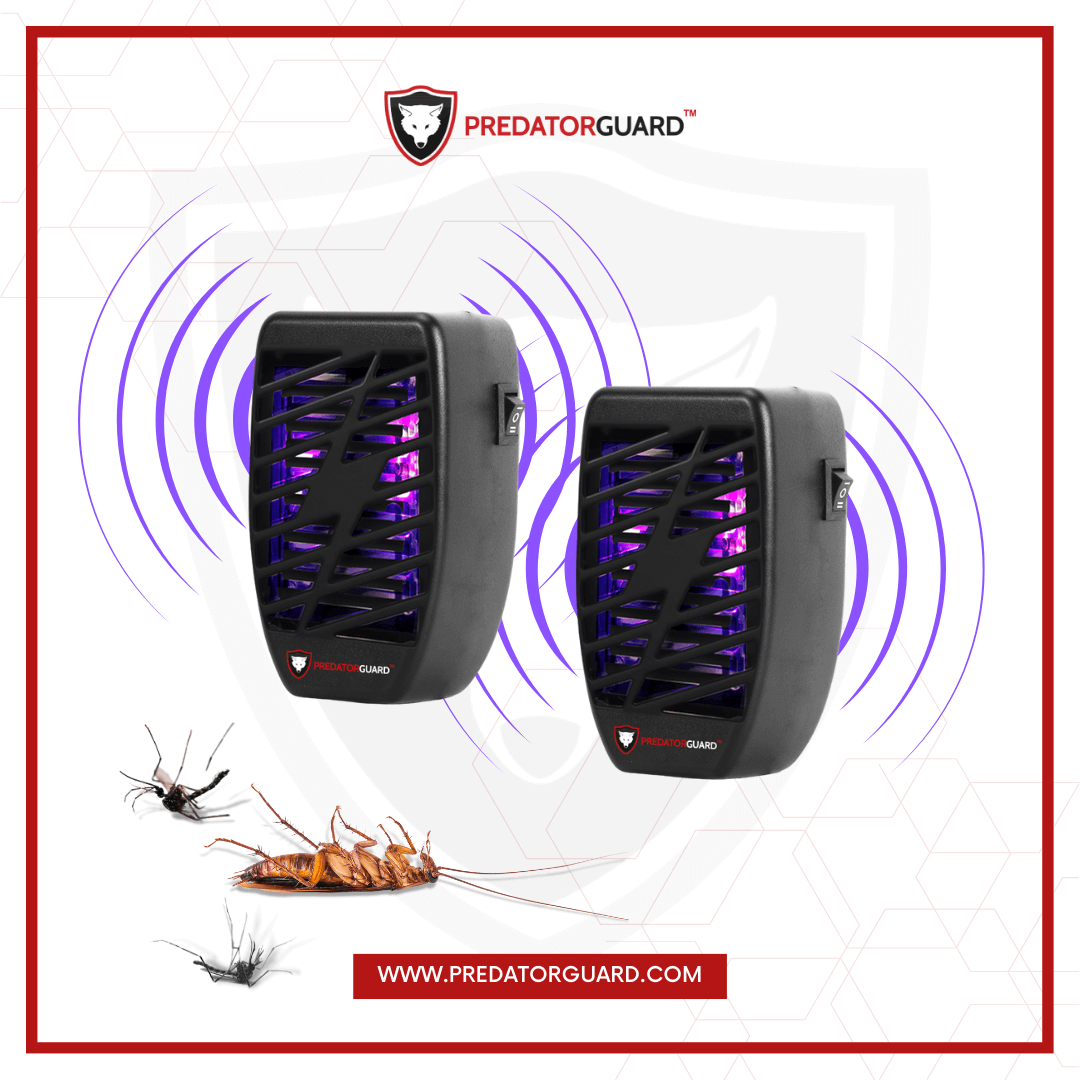 PREDATORGUARD PestAway Indoor Ultrasonic Pest Repeller - Two Pack