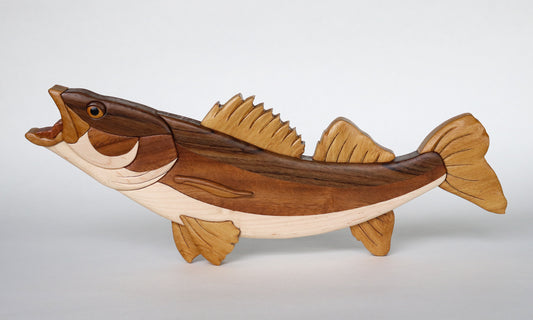 Barracuda Fish Wall Hanging – Entwood Crafts