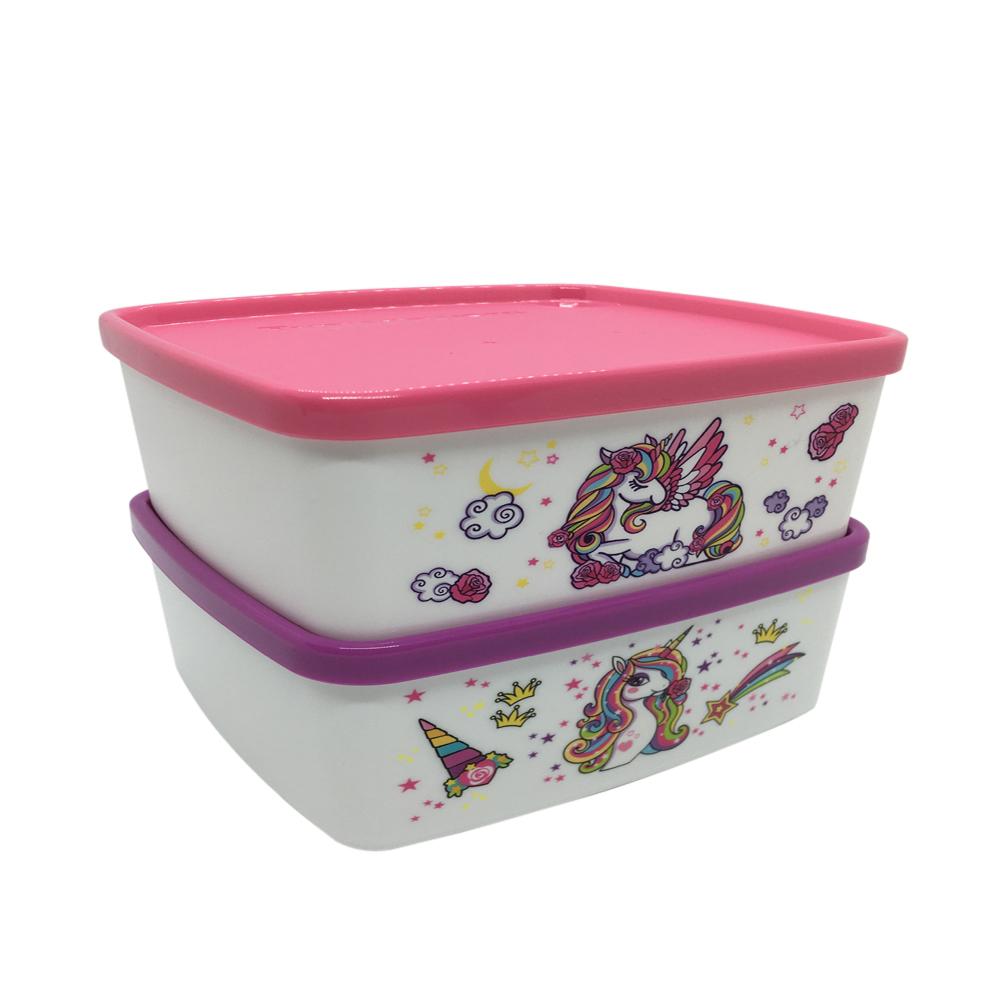 Tupperware Unicorn Snack Box