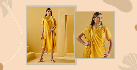 Bishop Mustard Dress