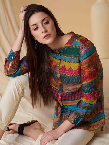 Buy Printed Shirts for Women Online in India