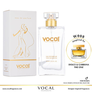 W008 Vocal Performance Eau De Parfum For Women Inspired by Dolce Gabba –  Vocal Performance Fragrances