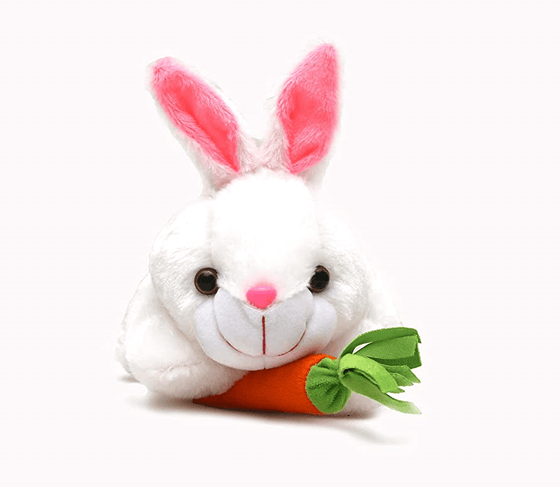 Bunny with Carrot Soft Toy