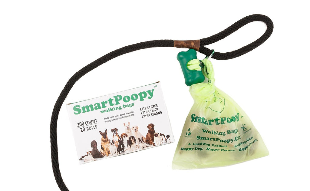 biodegradable walking bags for picking up dog poop