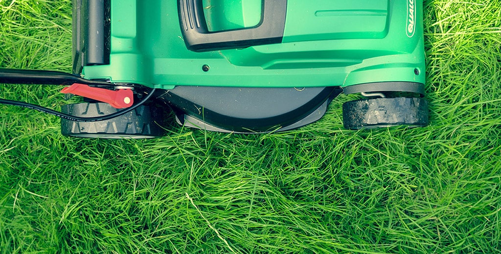 Will a lawn mower pick up dog poop?