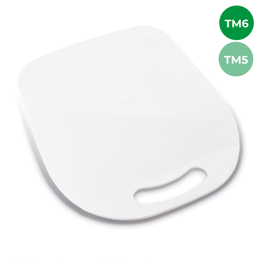 Sliding board suitable for the Thermomix TM6 made of HPL in pearl white