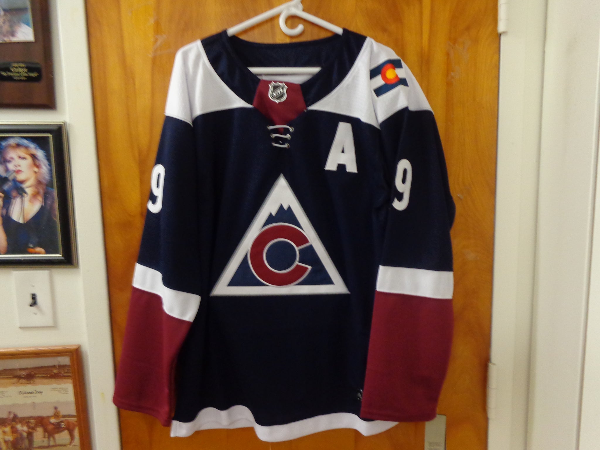 Nathan MacKinnon Colorado Avalanche Autographed Signed Rookie Reebok Jersey